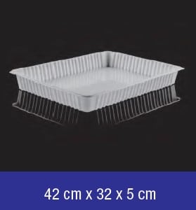 קופסת פלסטיק שקופה גדולה
