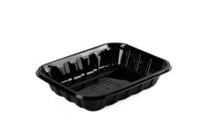 צלחות עמוקות שחורות